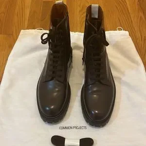 Common Projects | Shoes | Common Projectsbrown Boots Size  display picture 2